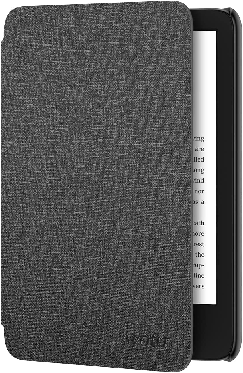 Case for 6" All-New Kindle 11Th Generation 2024/2022 Release (Model No. RS23CV/C2V2L3), Slim Cover with Auto Sleep/Wake, Only for 6 Inch Basic Kindle 2024/2022, Grey