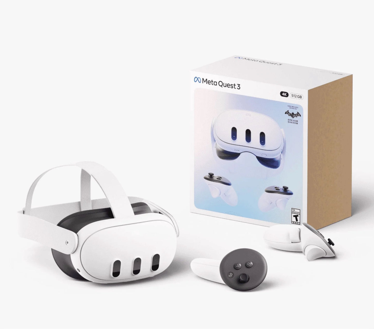 Quest 3 512GB | VR Headset — Thirty Percent Sharper Resolution — 2X Graphical Processing Power — Virtual Reality without Wires — Access to 40+ Games with a 3-Month Trial of  Horizon+