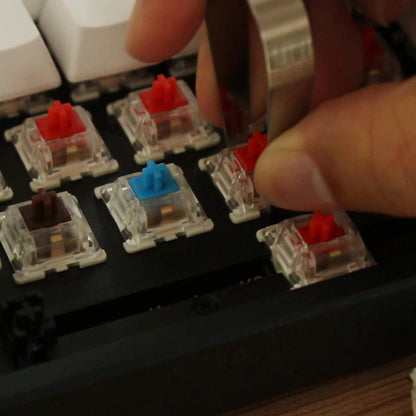 K2 75% Layout Hot-Swappable Bluetooth Wireless/Usb Wired Mechanical Keyboard with Gateron G Pro Brown Switch/Double-Shot Keycaps/Rgb Backlit 84-Key Computer Keyboad for Mac Windows Version 2