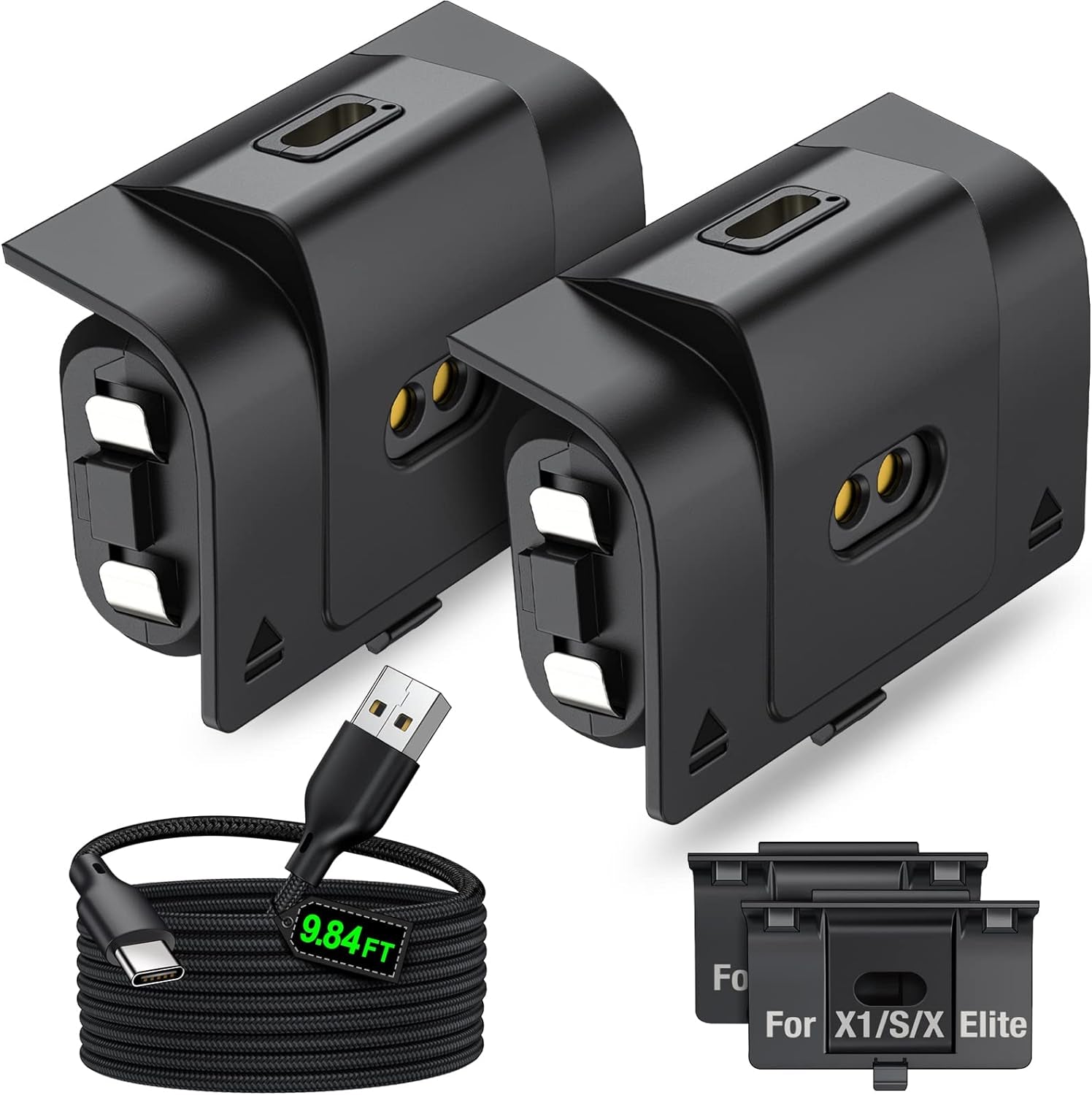 Rechargeable Controller Battery Pack, 2X1500Mah Battery Pack