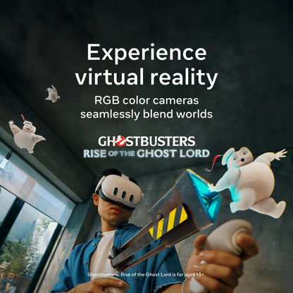 Quest 3 512GB | VR Headset — Thirty Percent Sharper Resolution — 2X Graphical Processing Power — Virtual Reality without Wires — Access to 40+ Games with a 3-Month Trial of  Horizon+