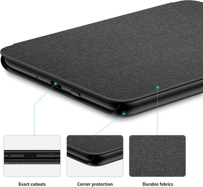 Case for 6" All-New Kindle 11Th Generation 2024/2022 Release (Model No. RS23CV/C2V2L3), Slim Cover with Auto Sleep/Wake, Only for 6 Inch Basic Kindle 2024/2022, Grey